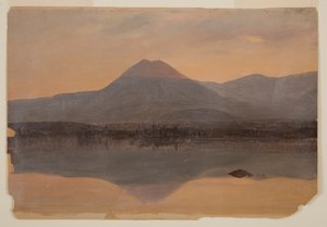 Katahdin-vuori Katahdin-järveltä tekijältä Frederic Edwin Church