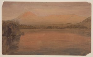 Mts. Katahdin ja Turner Katahdin-järvestä tekijältä Frederic Edwin Church
