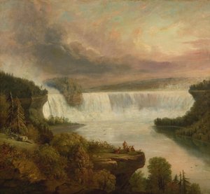 Niagaran putoukset (Horseshoe Falls) tekijältä Frederic Edwin Church