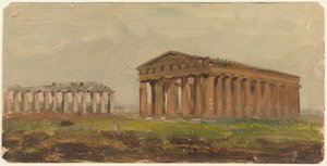 Paestum, Neptunuksen temppeli tekijältä Frederic Edwin Church