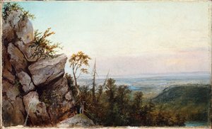Kivet ja maisema tekijältä Frederic Edwin Church