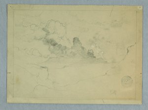 Branch Volcano Erupting, Ecuador tekijältä Frederic Edwin Church