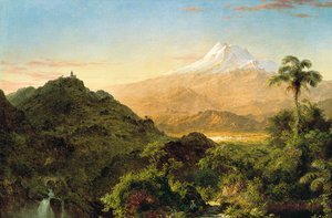 Etelä-Amerikan maisema tekijältä Frederic Edwin Church