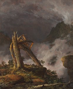 Myrsky vuorilla, 1847. tekijältä Frederic Edwin Church