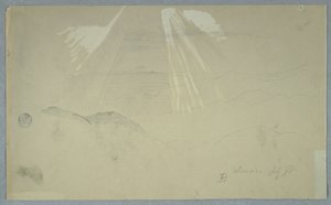 Auringon säteet paistavat ylhäältä, Jamaika tekijältä Frederic Edwin Church