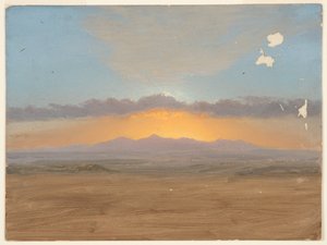 Auringonlasku tekijältä Frederic Edwin Church