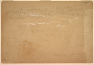 Näkymä Chotan laaksoon, Ibarran ja Puntalin välissä, Ecuador tekijältä Frederic Edwin Church