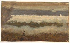 Näkymä pilviin Catskill-vuoren huipulta tekijältä Frederic Edwin Church