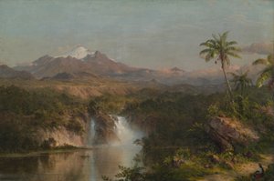 Näkymä Cotopaxista, 1857. tekijältä Frederic Edwin Church