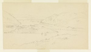Näkymä West Pointiin Castle Rockista tekijältä Frederic Edwin Church