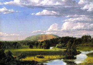 West Rock, New Haven tekijältä Frederic Edwin Church