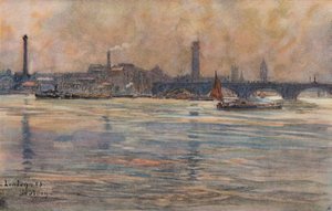 Thames, Lontoo, vuonna 1893
