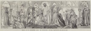 Fresko Lyndhurst Churchissa, Hampshiressa tekijältä Frederic Leighton