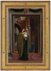 Pyhässä Markuksessa, tekijältä Frederic Leighton