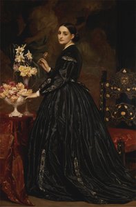 Rouva James Guthrie [1866, Royal Academy of Arts, Lontoo, näyttelyluettelo] tekijältä Frederic Leighton
