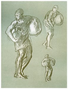 Studies for The Arts of Peace, c1880-1882 tekijältä Frederic Leighton