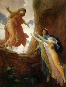 Persefonen paluu, n. 1891 (öljy kankaalle) tekijältä Frederic Leighton