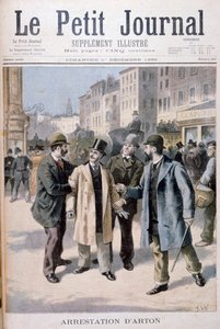 Artonin pidätys, 1895 tekijältä Frederic Lix
