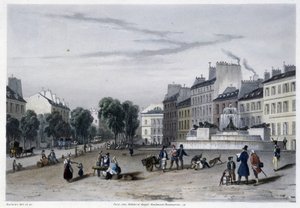 Vesitorni (suihkulähde), Bd St Martin - Martensin ""Pariisissa vuonna 1832""