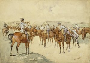 Kutsu aseisiin tekijältä Frederic Remington