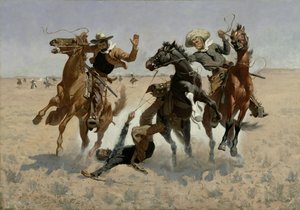 Toverin avustaminen (kaikki leikkaukset) 1889-90 (öljy kankaalle)
