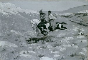 Nopeimman hevosen seremonia tekijältä Frederic Remington