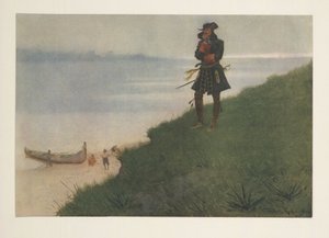 La Salle, Colliers Weekly, pub. 1906 tekijältä Frederic Remington