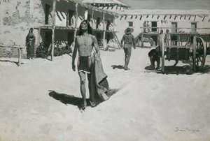Vain iloisia katseita seurasi Lepakko tekijältä Frederic Remington