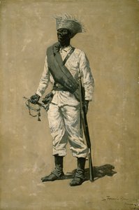 Yksi Gomezin miehistä, 1899 tekijältä Frederic Remington