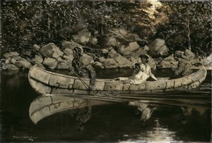 Haavoittuneen brittiupseerin melonta tekijältä Frederic Remington