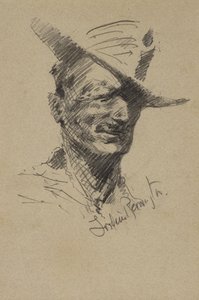 Omakuva tekijältä Frederic Remington