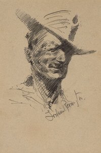 Omakuva tekijältä Frederic Remington
