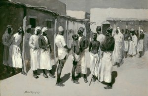 Orjamarkkinat tekijältä Frederic Remington