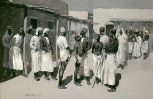 Orjamarkkinat tekijältä Frederic Remington