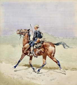 Etuvartiosto tekijältä Frederic Remington