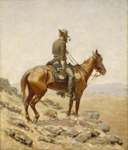 The Lookout tekijältä Frederic Remington