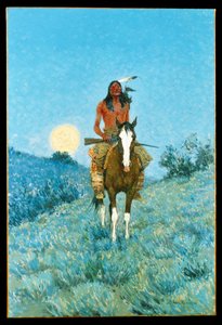 Outlier, 1909 tekijältä Frederic Remington