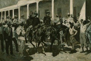 Gomezin paluu Havannaan tekijältä Frederic Remington