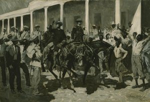 Gomezin paluu Havannaan tekijältä Frederic Remington