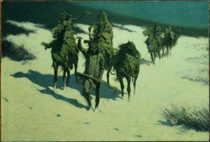 Kengitetyn hevosen polku tekijältä Frederic Remington