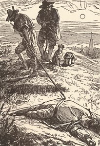 Kuvitus teoksesta History of the Plague Defoe, 1862, 1923