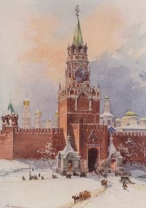 Kremlin torni (Spasski) Saviour (Spasski)