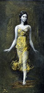 Kaulbacin Isadora Duncan (1878 - 1927). marraskuuta 1902.