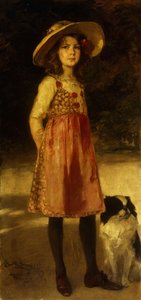 Muotokuva taiteilijan tyttärestä, Hilde, 1913