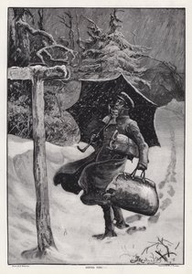 Päivällisaika!!! (kaiverrus) tekijältä Frederick (attr. to) Barnard