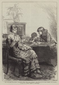 Ihmiset, joita olen tavannut, kuvernööri (kaiverrus) tekijältä Frederick (attr. to) Barnard