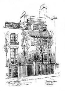 Turners House, Cheyne Walk, Chelsea, Lontoo, 1912