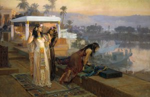 Kleopatra Philaen terasseilla tekijältä Frederick Arthur Bridgman
