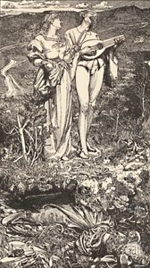 Maailman rakkaus Christina Rossettin runosta, c 1850-1900, 1923