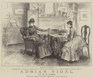 Adrian Vidal, kirjoittanut W E Norris tekijältä Frederick Barnard